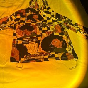 Black girls rock tee with hoodie